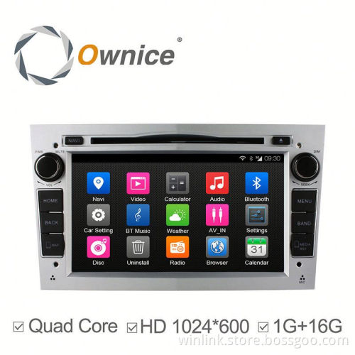 Smart control android 4.4 quad core auto radio for Opel Astra Antara support Iphone 6s